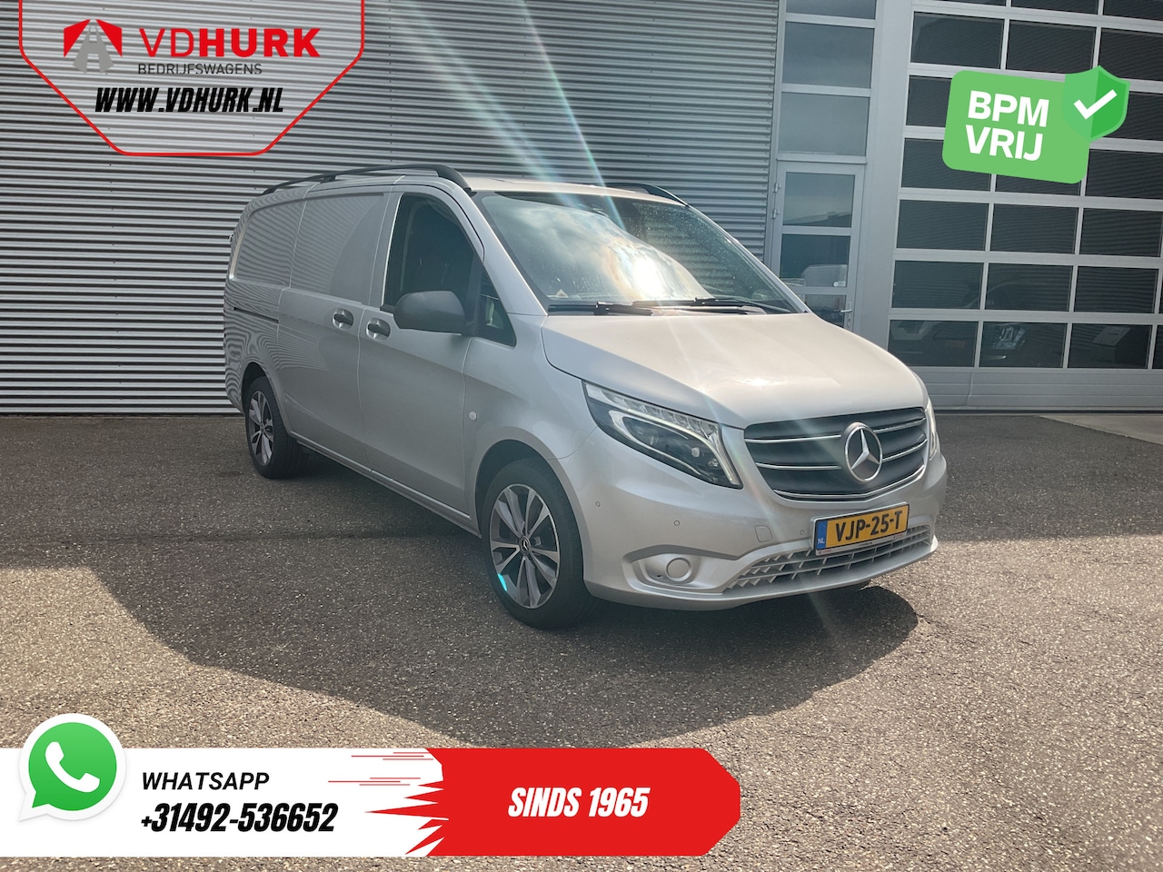 Mercedes-Benz Vito - 119 CDI Aut. L2 LED/ Adapt.Cruise/ Stoelverw./ CarPlay/ Navi/ Camera/ Climate/ PDC/ LMV/ T - AutoWereld.nl