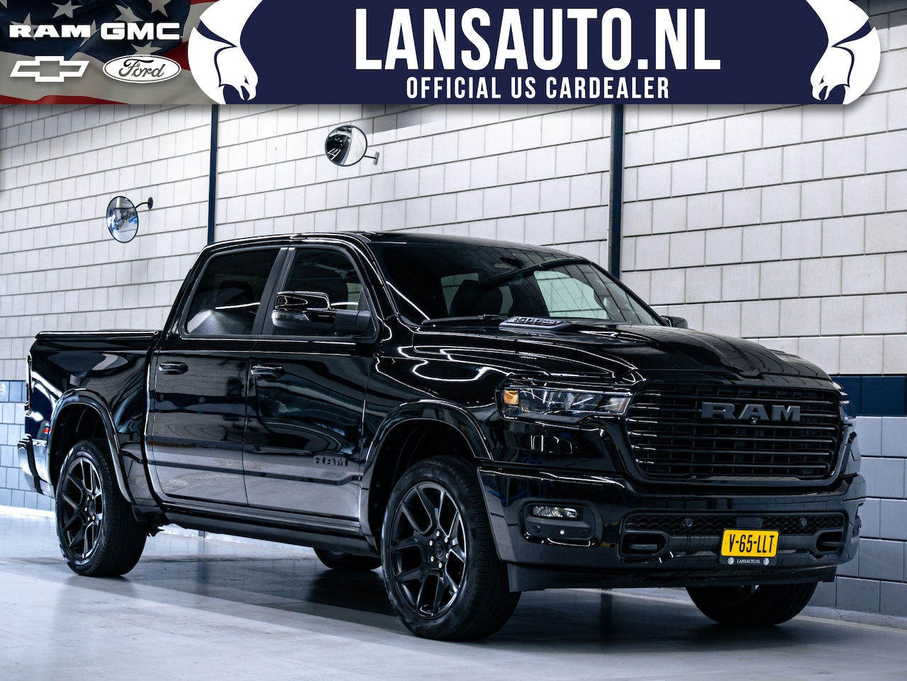Dodge Ram 1500 - Laramie Premium Luchtvering | Full Option! | Hurricane - AutoWereld.nl