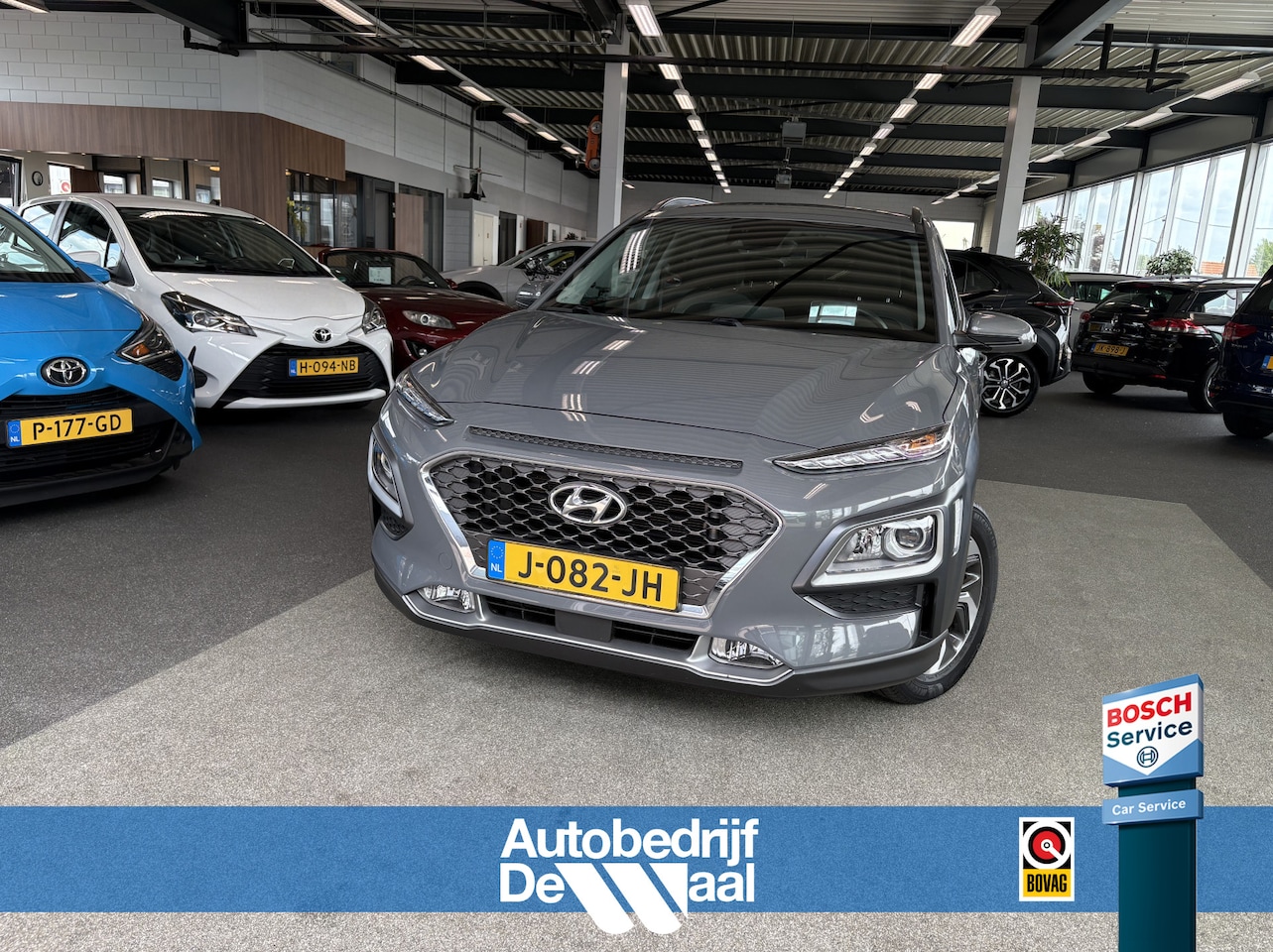 Hyundai Kona - 1.6 GDi HEV Fashion Automaat CAMERA/HUD/DODEHOEK/KEYLESS/NAVI/ADAPT.CRUISE/PDC - AutoWereld.nl
