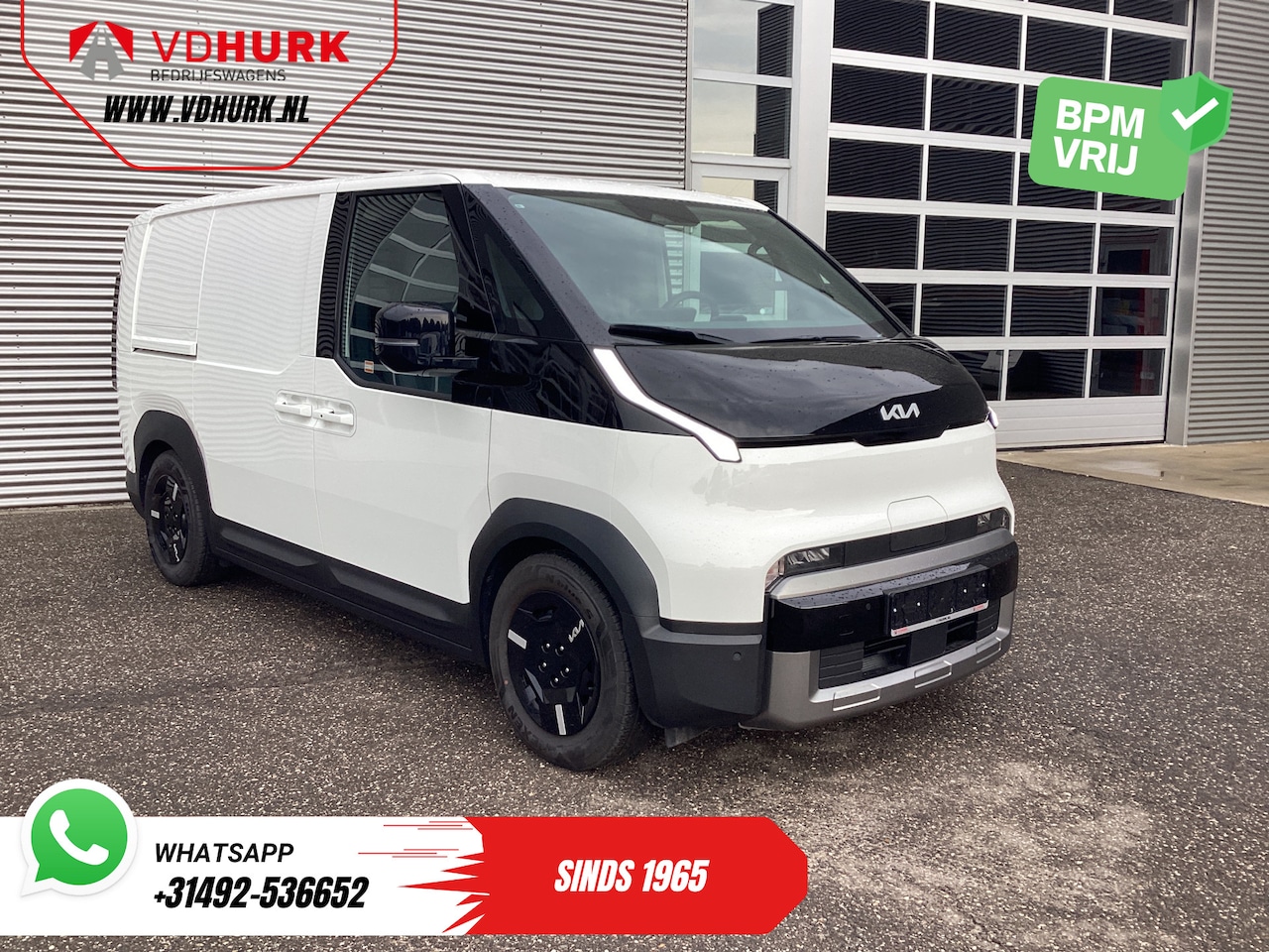 Kia PV5 - 71.2 kWh 416 km WLTP Adapt.Cruise/ Carplay/ Navi/ LED/ Climate/ Camera/ PDC - AutoWereld.nl