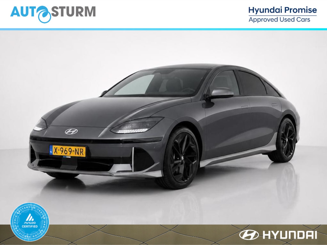 Hyundai IONIQ 6 - Connect 77.4 kWh SoH 97%, Als Nieuw! - AutoWereld.nl