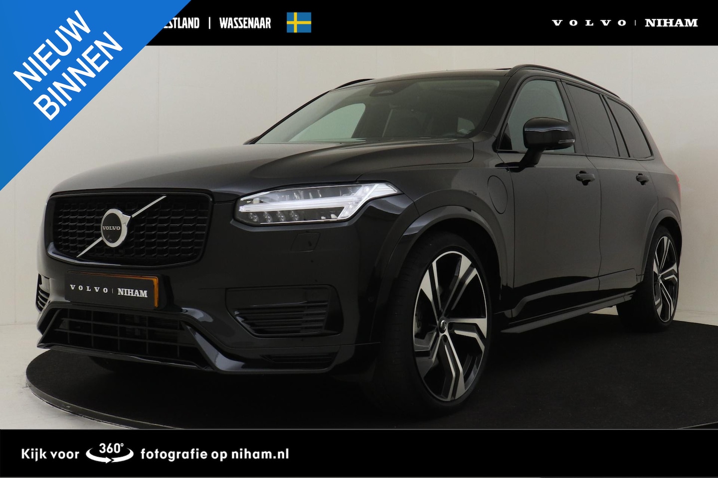 Volvo XC90 - T8 PLUG-IN HYBRID AWD ULTRA DARK *FULL OPTIONS!* -PANO.DAK|BOWERS&WILKINS|LUCHTVERING|GEVE - AutoWereld.nl