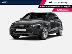 Audi A3 Sportback - 40 TFSI e S edition 204 PK · Comfortpakket plus · Optiekpakket zwart plus · Assistentiepek