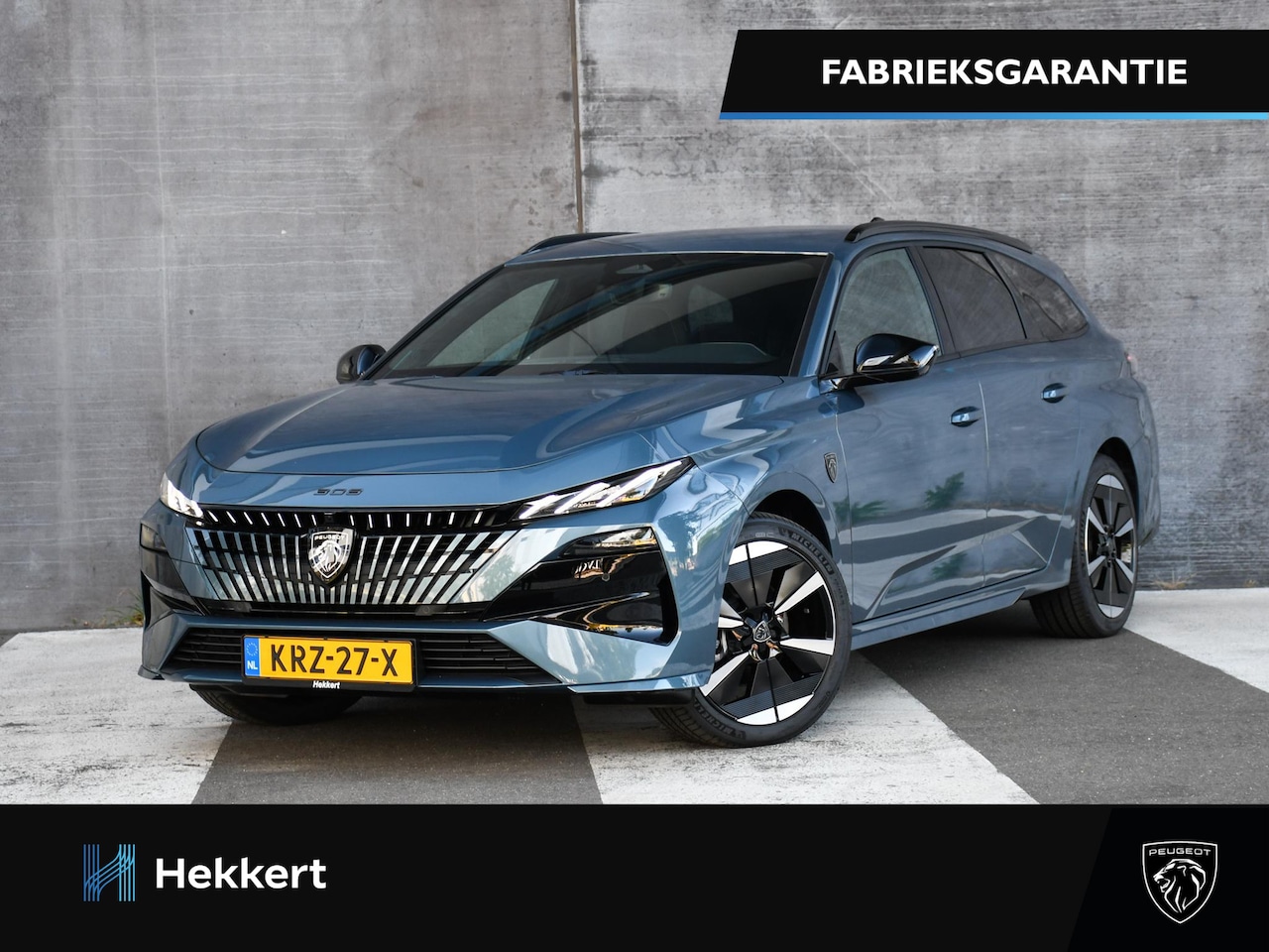 Peugeot e-308 SW - GT 54 kWh 156pk Automaat 18''LM | DODE HOEK | ADAPT. CC | 360° CAM. | VOORCONDITIONEREN | - AutoWereld.nl