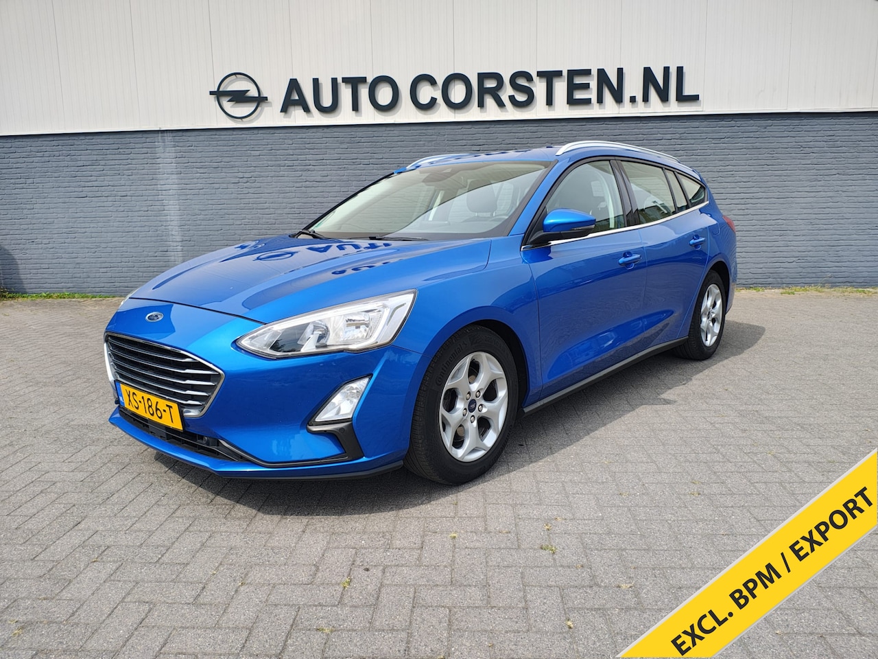 Ford Focus Wagon - 1.5T 150PK Stoel+Stuur+Voorruitverwarming Navi Ecc Android Auto Apple Carplay Pdc Titanium - AutoWereld.nl