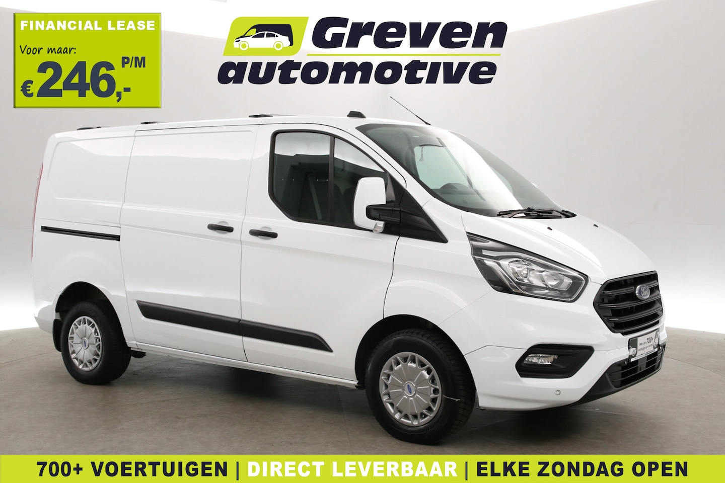 Ford Transit Custom - 2.0 TDCI L1H1 | Airco | Cruise | 3 Zits | Parkeersensoren | Stoelverwarming - AutoWereld.nl