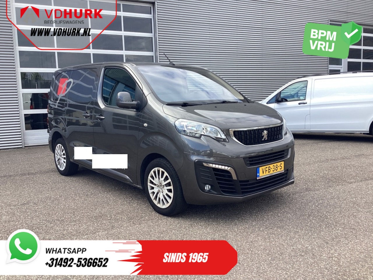 Peugeot Expert - 2.0 HDI 125 pk Adapt.Cruise/ Climate/ Standkachel/ Carplay/ Camera/ PDC/ Keyless/ Trekhaak - AutoWereld.nl