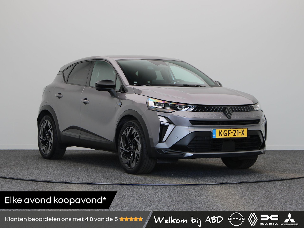 Renault Captur - 1.6 E-Tech full hybrid 145 Esprit Alpine | Stuurwielverwarming | Achteruitrijcamera | Adap - AutoWereld.nl