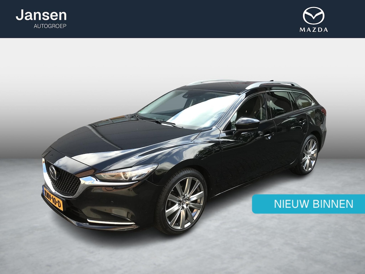 Mazda 6 Sportbreak - 2.0 SkyActiv-G 165 Business leer, bose, 360 camera , automaat - AutoWereld.nl