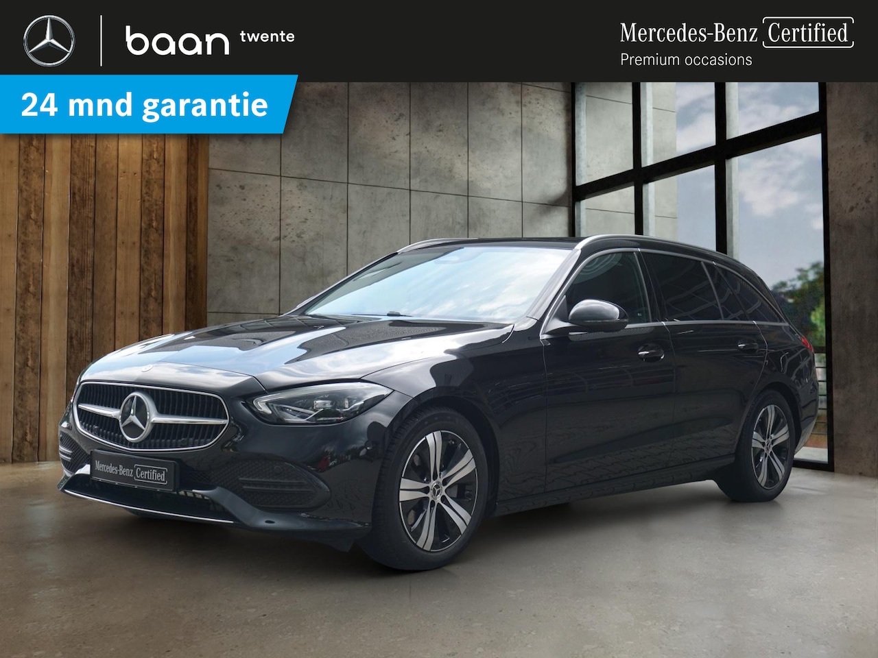 Mercedes-Benz C-klasse Estate - C 180 Business Line | Panoramadak | Trekhaak | Achteruitrijcamera | Stoelverwarming voor | - AutoWereld.nl
