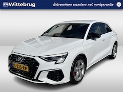 Audi A3 Sportback - 45 TFSI e S edition Competition / AUTOMAAT/ DIGITAL DASH/ CARPLAY/ NAVI/ CRUISE/ CLIMATE/