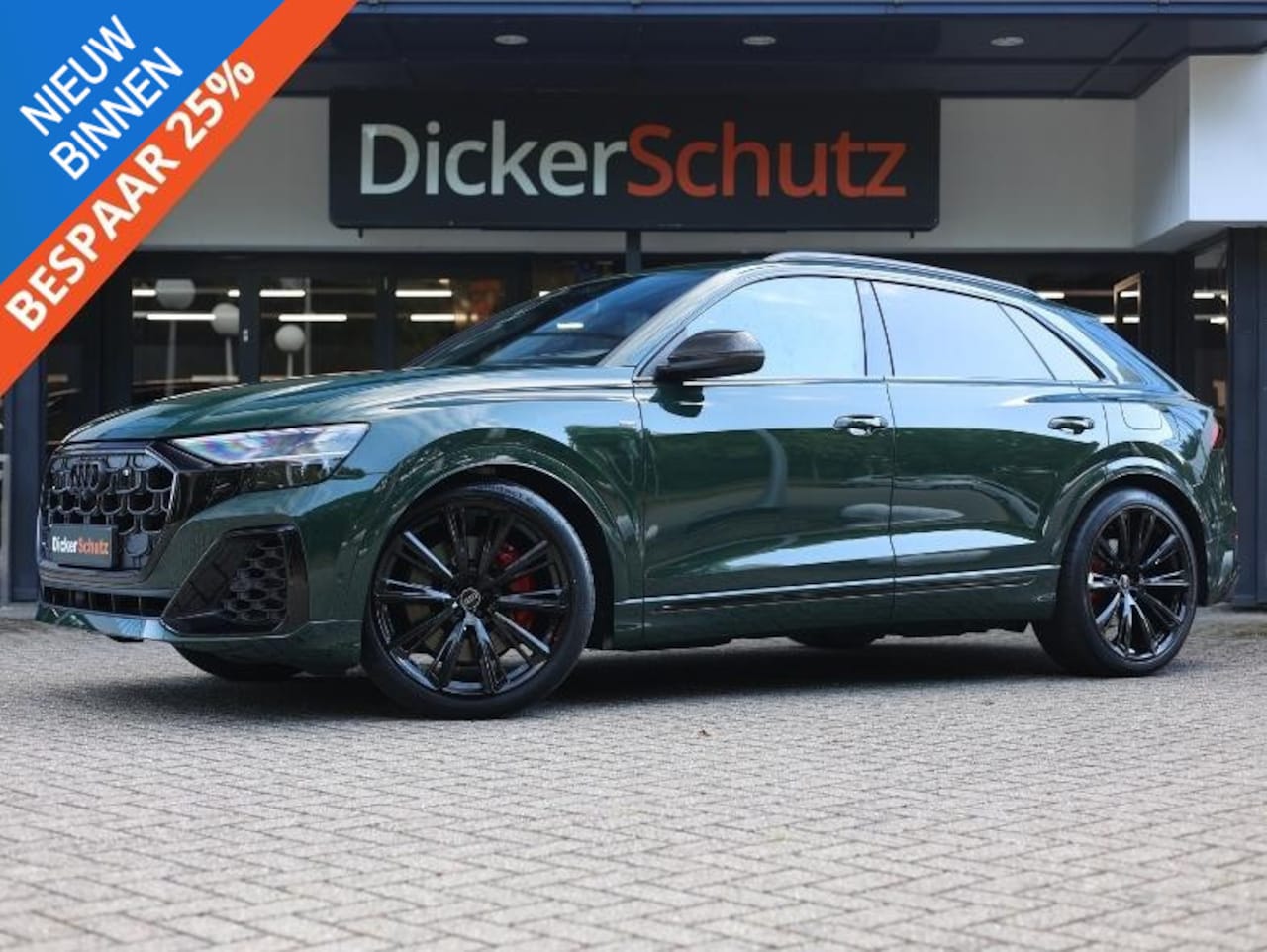 Audi Q8 - 60 TFSIe Competition Exclusive kleur | Vierwielb. | Pano | Massage | trekhaak | Ventilatie - AutoWereld.nl