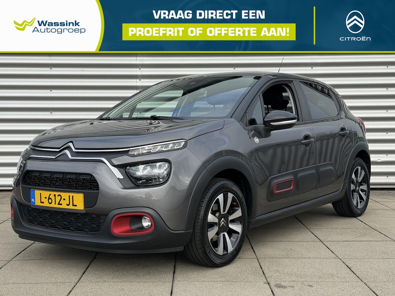 Citroën C3 - 1.2 PureTech C-Series | NAVI by Apple carplay | Cruise Control | - AutoWereld.nl
