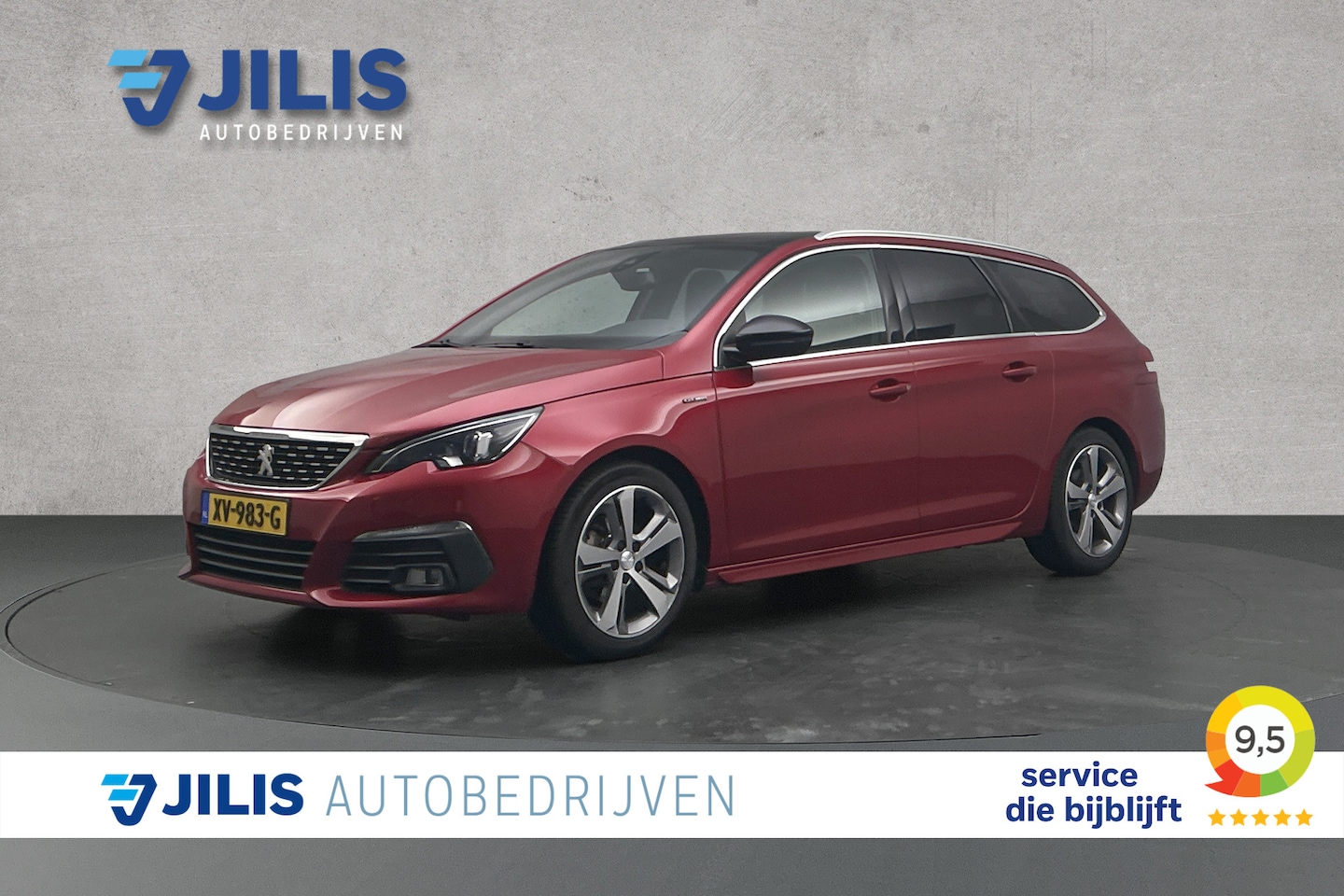 Peugeot 308 SW - 1.2 PureTech GT-line | Panoramadak | Trekhaak | Cruise control - AutoWereld.nl