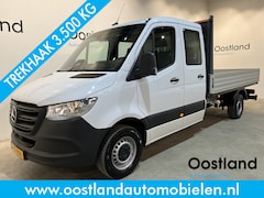 Mercedes-Benz Sprinter - 317 CDI L3 RWD DC Dubbel Cabine Open Laadbak / Euro 6 / Trekhaak 3500 KG / Airco / Camera