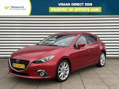 Mazda 3 - 3 2.0 GT-M Navigatie | Leder | Elektrische Stoelen | Stoel verwarming | Head-Up Display |