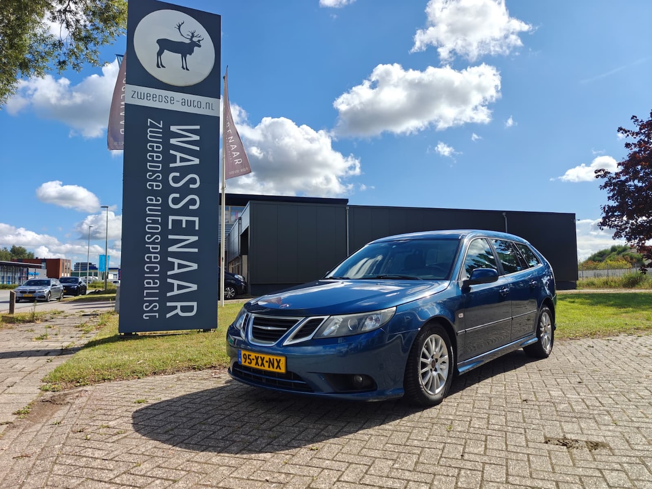 Saab 9-3 Sport Estate - 1.9 TiD Intro Edition Automaat | Leer | Trekhaak | - AutoWereld.nl