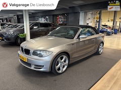 BMW 1-serie Cabrio - 120i High Executive/navi/boeken/clima/nette kap/pdc