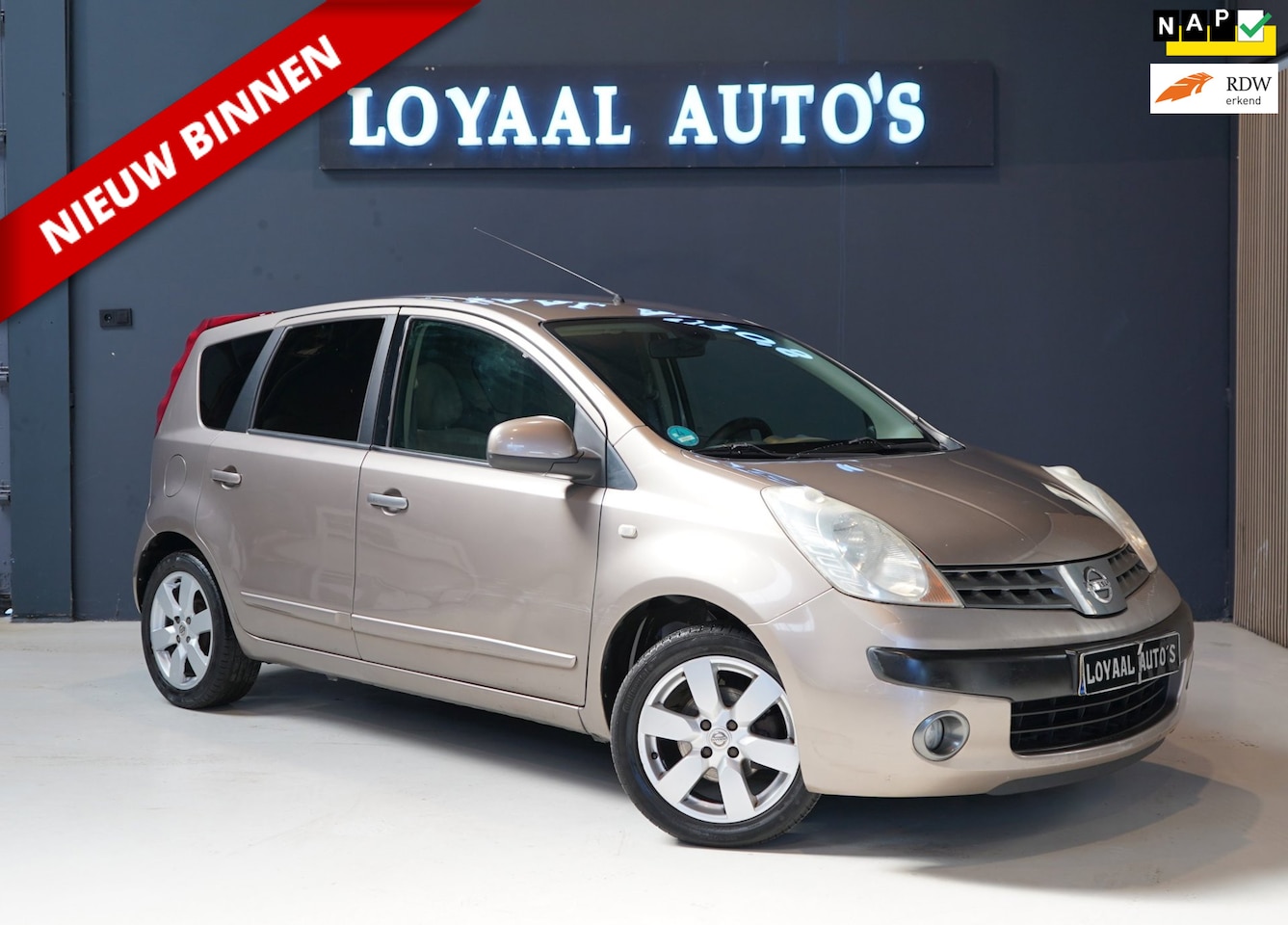 Nissan Note - 1.6 First Note | AIRCO | NAP | APK - AutoWereld.nl