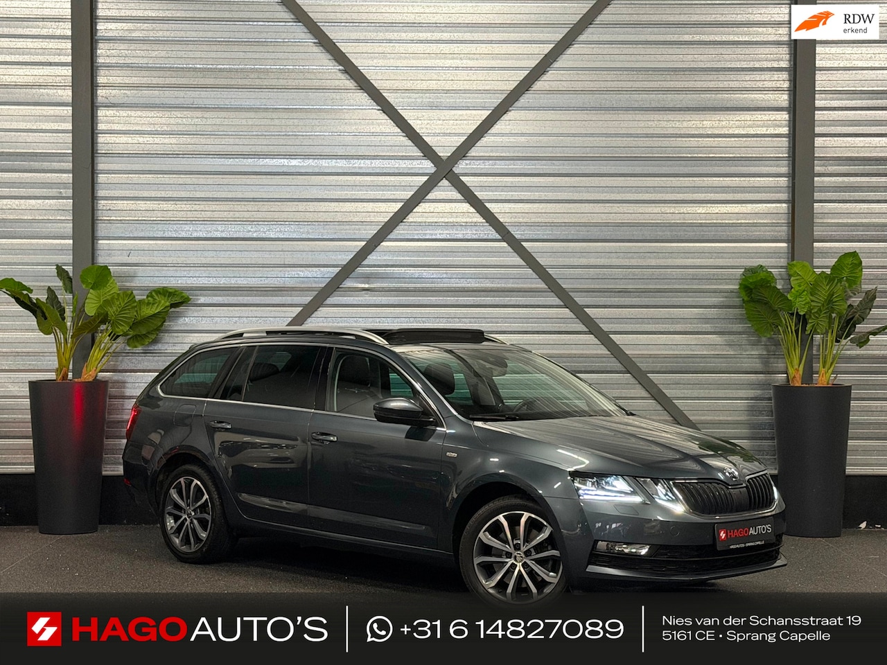 Skoda Octavia Combi - 2.0 TSI Soleil VIRTUAL/PANO/LED/NAVI/KEYLESS/SFEERV/CAMERA/CARPLAY/DCC/TREKHAAK/ACC/FRONT- - AutoWereld.nl