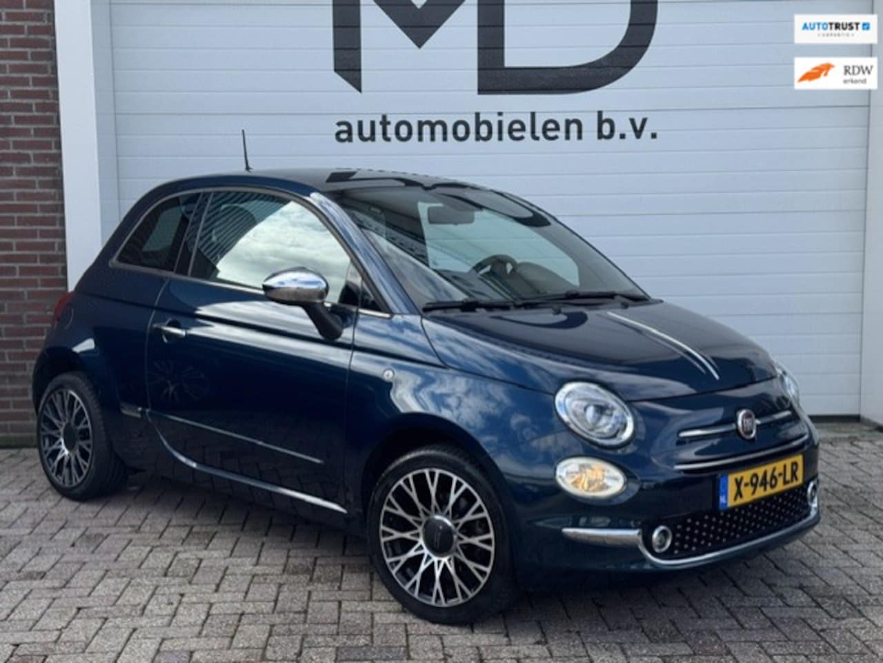 Fiat 500 - 1.2 Star -Virtrual Cockpit -Panoramadak-Cruise-Navi - AutoWereld.nl