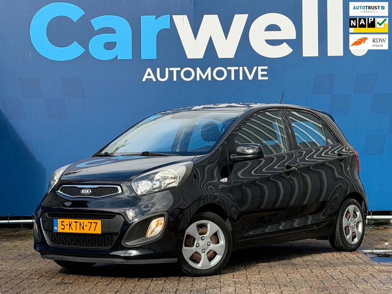 Kia Picanto - 1.2 CVVT ISG Comfort Pack|2e Eigenaar|Airco|Navi|Bleutooth|ElektrischeRamen|5Deurs|N.A.P|A - AutoWereld.nl