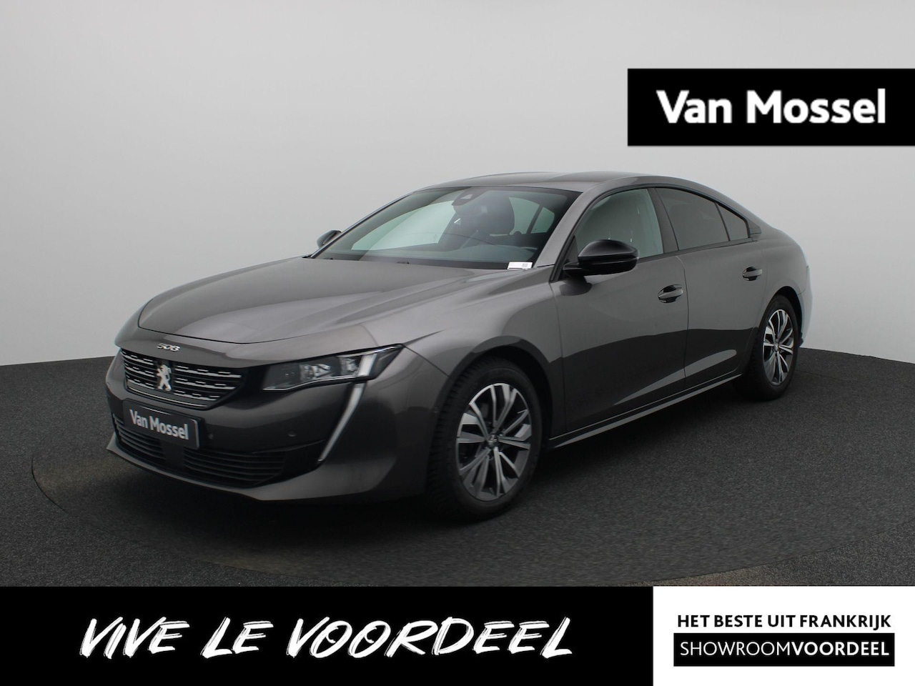 Peugeot 508 - 1.2 130 S&S EAT8 Allure Pack AUTOMAAT | NAVIGATIE | APPLE CARPLAY | CAMERA | PDC | LMV | H - AutoWereld.nl