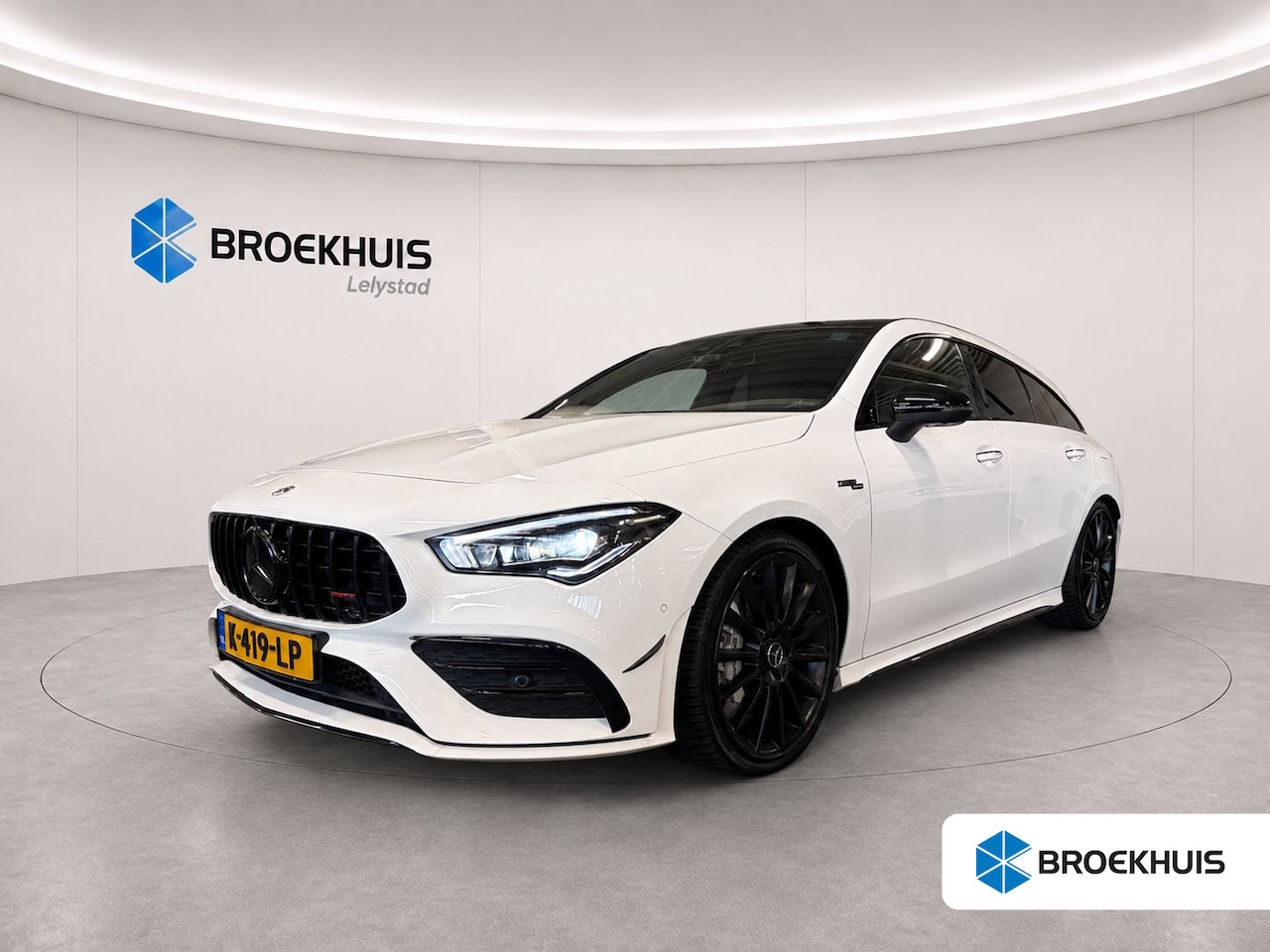 Mercedes-Benz CLA-klasse Shooting Brake - CLA SHOOTING BRAKE AMG 35 306PK 4MATIC PREMIUM PLUS / NAVI / LEDER / FULL-LED / CLIMA / 19 - AutoWereld.nl