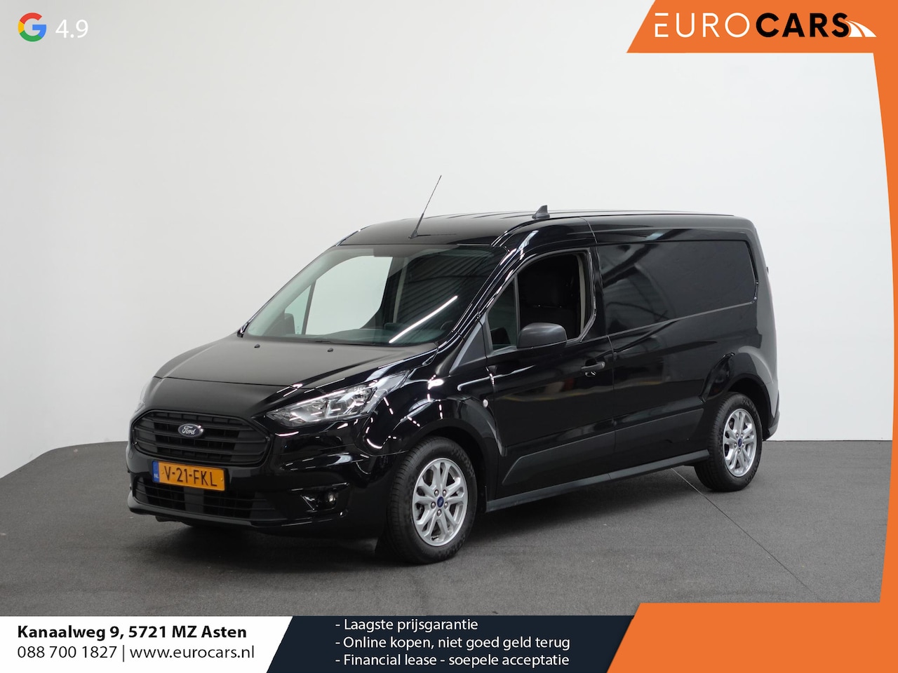 Ford Transit Connect - 100pk L2 Trend Automaat Trekhaak Airco Navigatie Cruise control - AutoWereld.nl