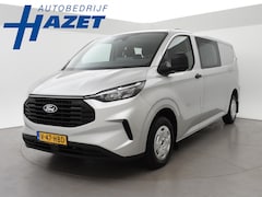 Ford Transit Custom - 300 2.0 TDCI L2H1 6-PERS DUBBEL CAB. + TREKHAAK | CARPLAY | CAMERA
