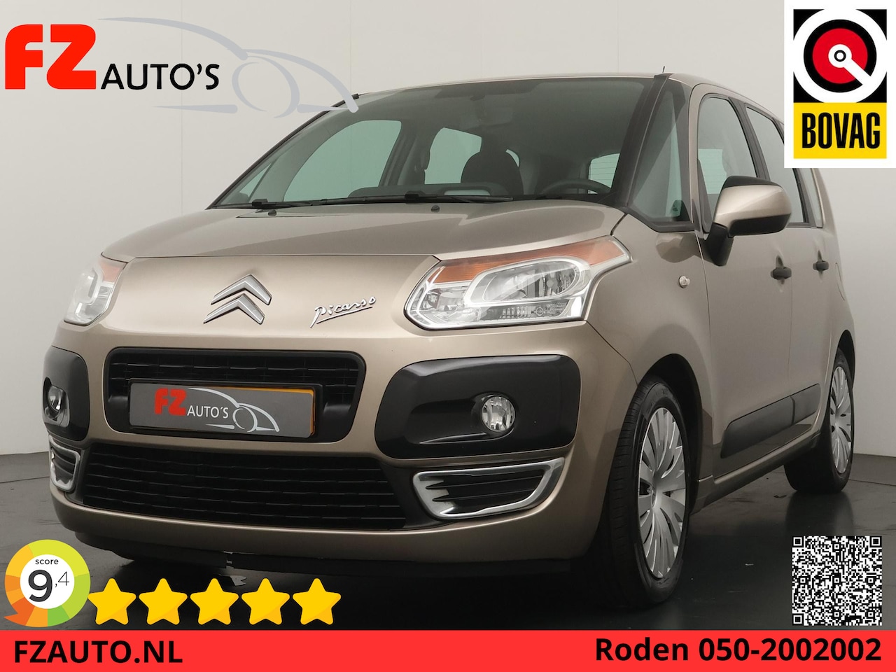 Citroën C3 Picasso - 1.4 VTi Aura - Airconditioning - Cruise Control - Radio - AutoWereld.nl