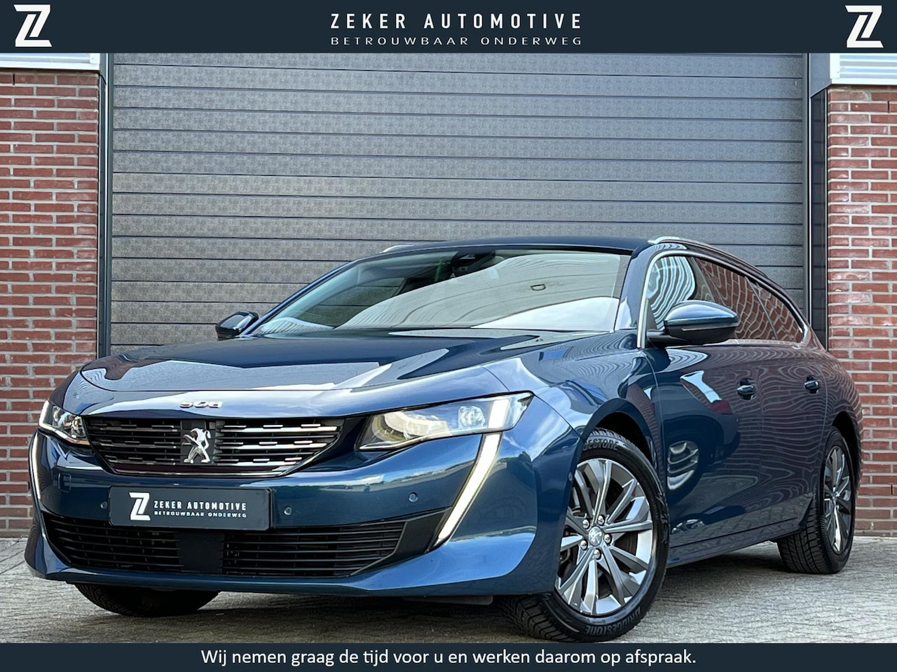Peugeot 508 SW - 1.2 PureTech 130 Allure Automaat, Navigatie, Apple Carplay/Andoid Auto, Riem vervangen, Le - AutoWereld.nl