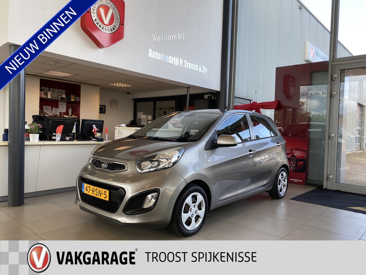 Kia Picanto - 1.0 CVVT Pluspack Pack,Climatecontrol,Spraakbediening,Keyless,Elektrischpakket,Ipod Aux Us - AutoWereld.nl