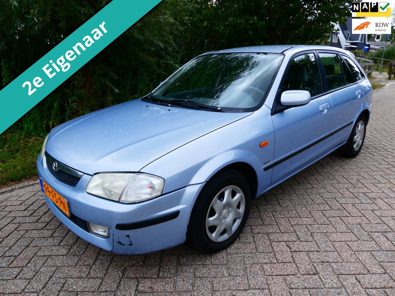 Mazda 323 Fastbreak - 1.5i LS 5-drs 101.000km. NAP Youngtimer UNIEK - AutoWereld.nl