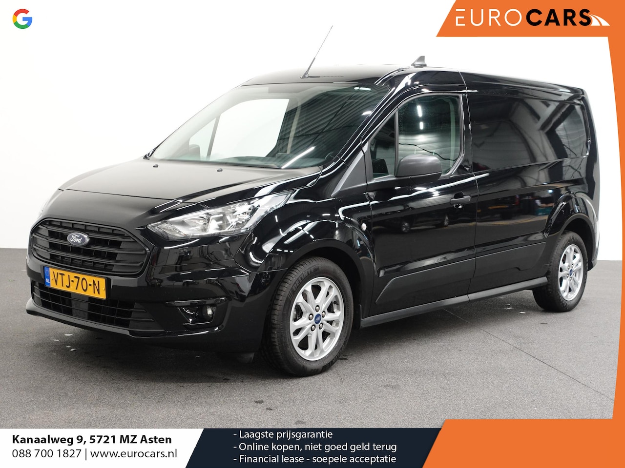 Ford Transit Connect - 1.5 EcoBlue L2 Trend Navigatie Airco Camera Bluetooth Carplay 3Zits Trekaak Parkeersensore - AutoWereld.nl