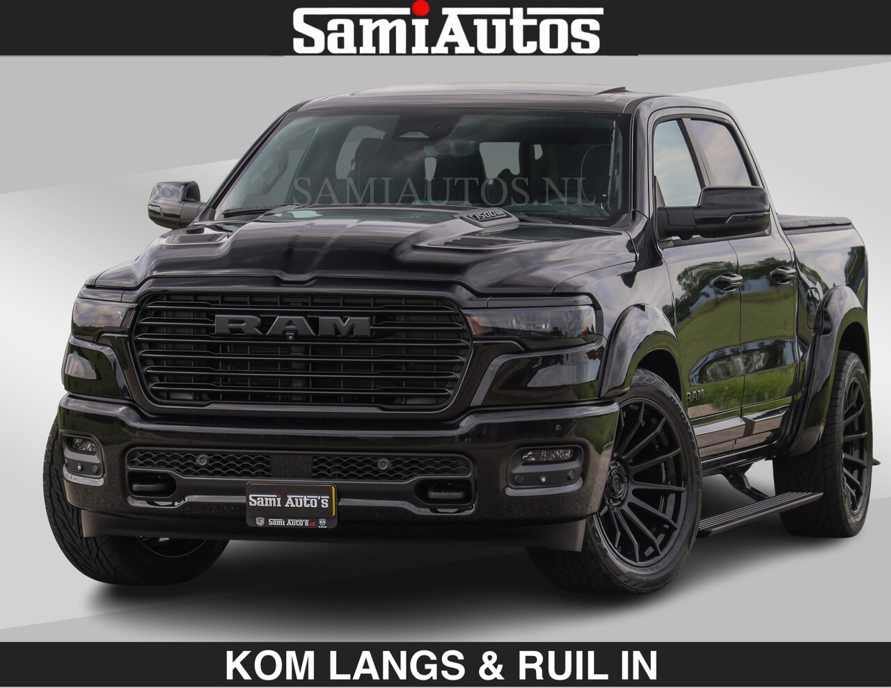 Dodge Ram Pick Up - BOM VOL | Night Premium | Full Option | De Meest Luxe in zijn Klasse | Comfortabele Dubbel - AutoWereld.nl