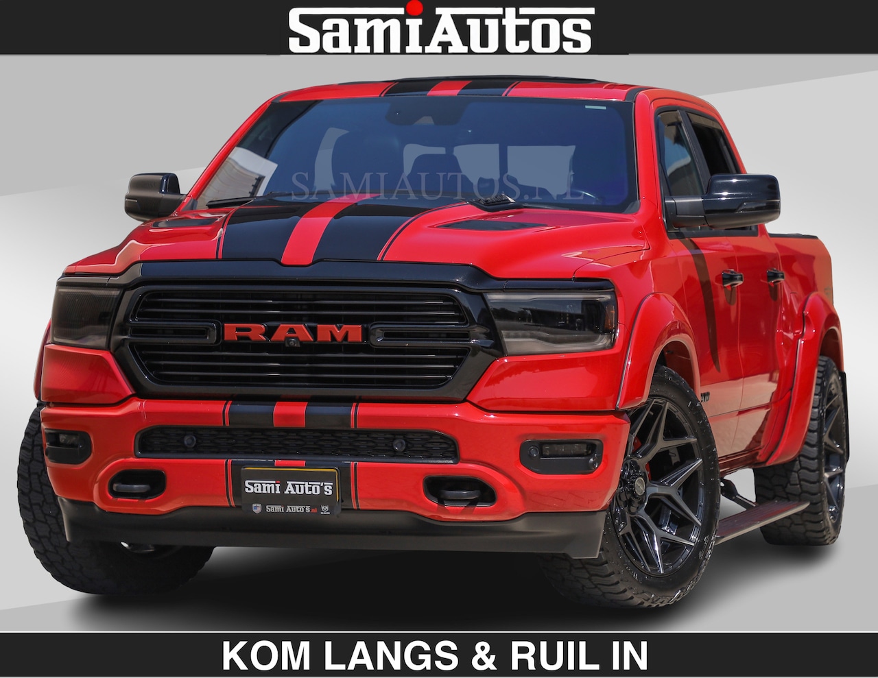 Dodge Ram Pick Up - GT TRX PACK BEAST | 5.7 V8 HEMI | WIDE BODY | LUCHTVERING | MEGA DIK | DC | DUBBLE CABINE - AutoWereld.nl