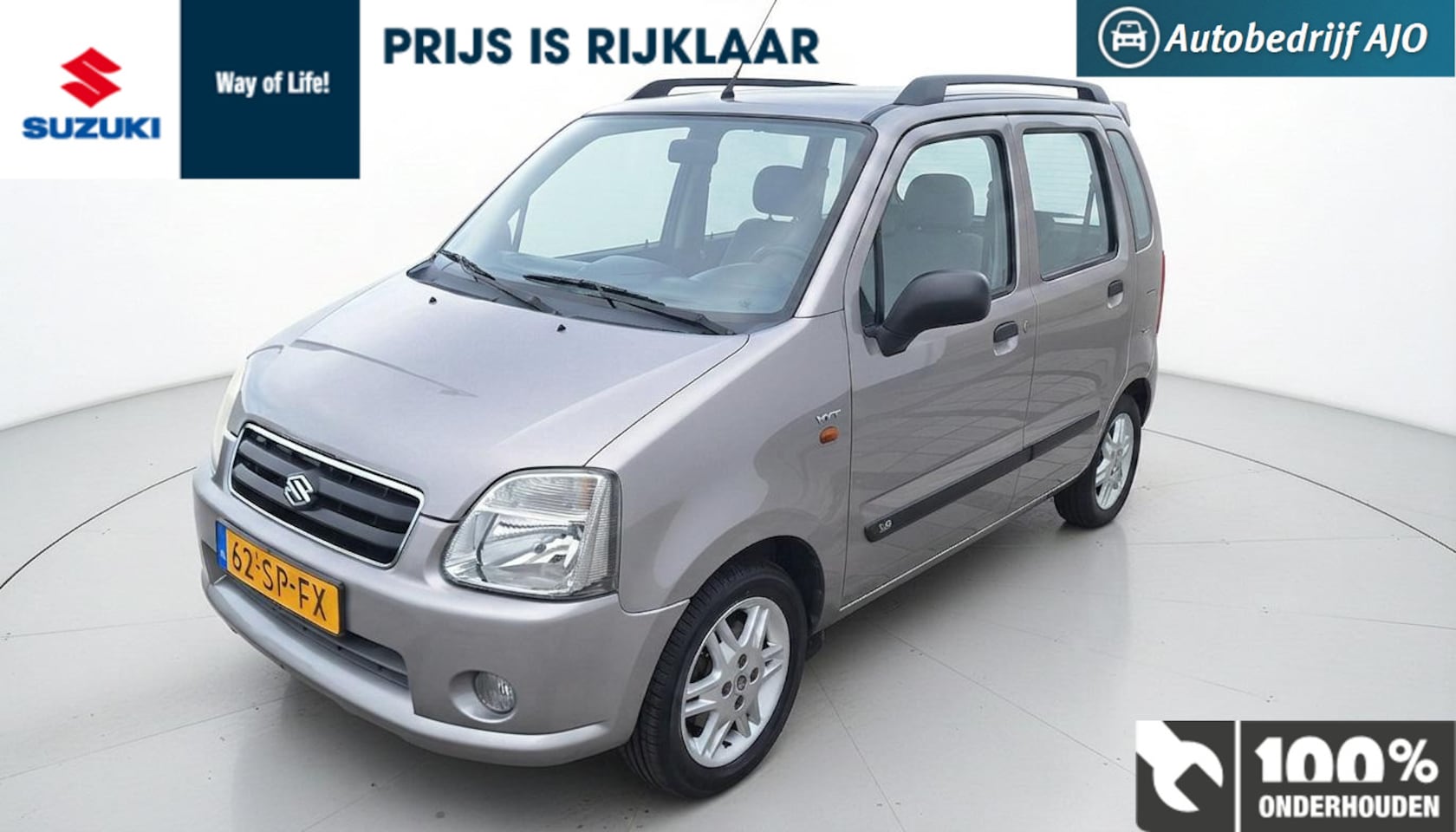 Suzuki Wagon R+ - 1.3 FreeStyle AUTOMAAT RIJKLAAR PRIJS - AutoWereld.nl