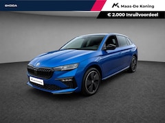 Skoda Scala - 1.0 TSI Monte Carlo 85 kW / 115 PK Hatchback 6 versn | Race Blue | Trekhaak |