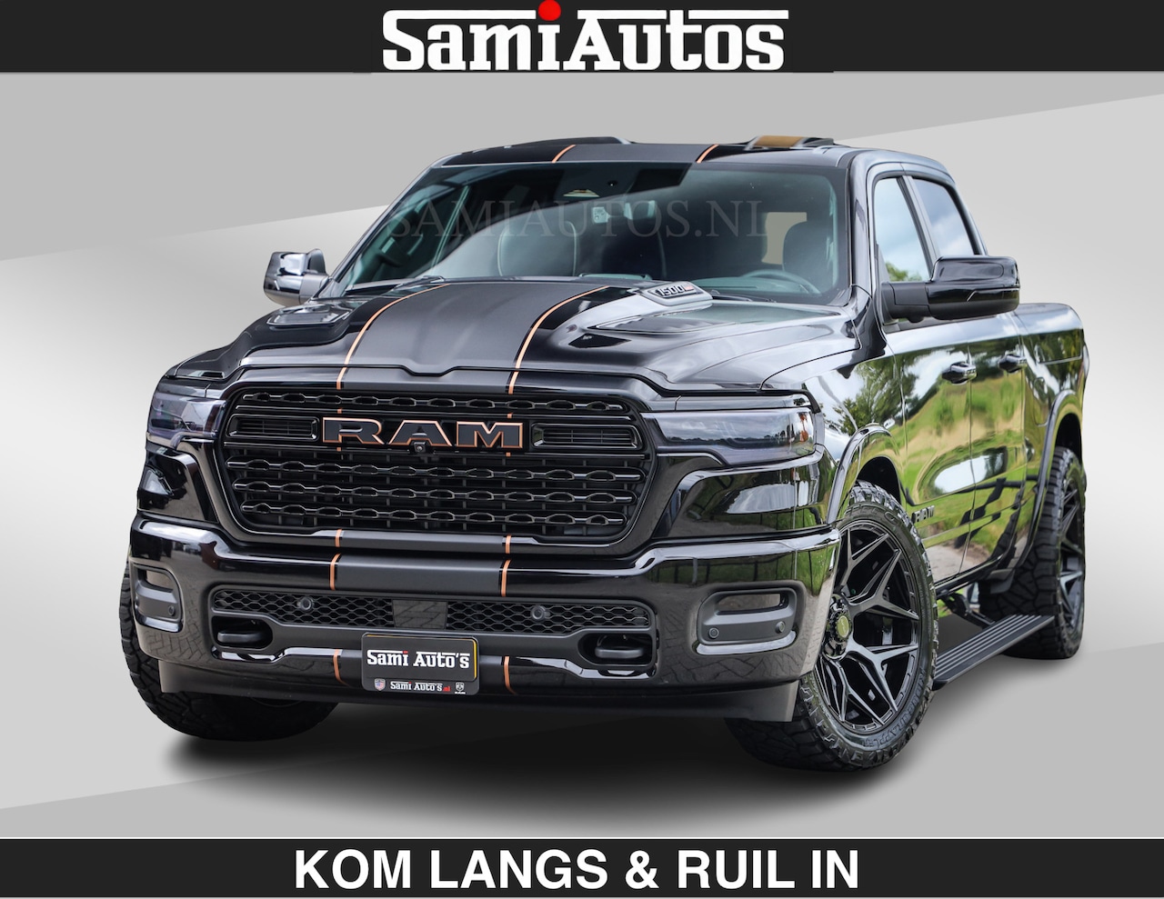 Dodge Ram Pick Up - LIMITED SPORT H.O 540 PK | Massage + Full Option | De Meest Luxe en Volle in zijn Klasse | - AutoWereld.nl