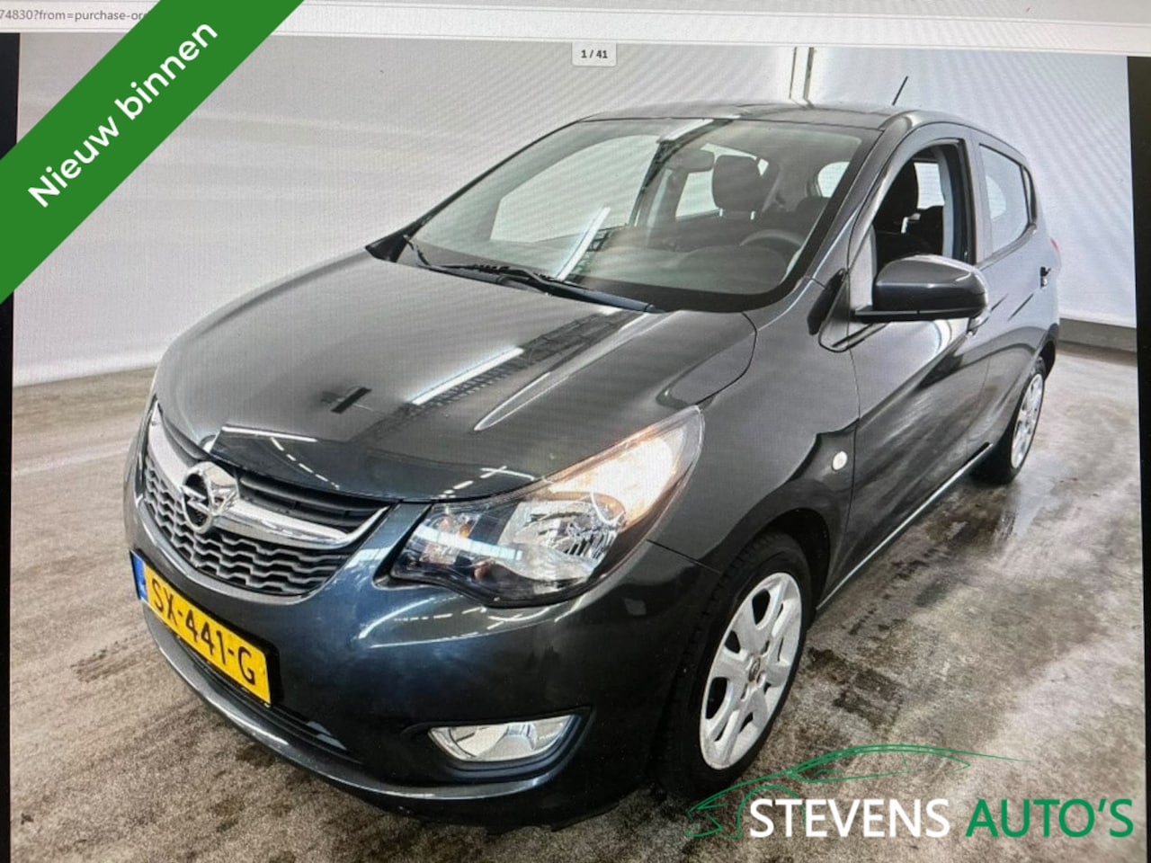 Opel Karl - 1.0 ecoFLEX Edition RIJKLAAR / AIRCO/ CRUISE / ELEK.RAMEN - AutoWereld.nl