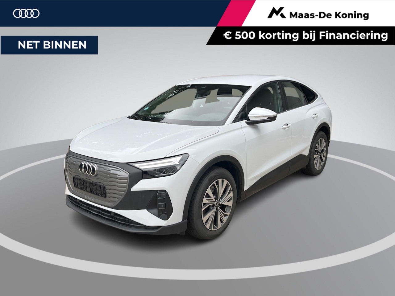Audi Q4 Sportback e-tron - 35 Edition 55 kWh 170pk · Navigatie · Apple/Android Car Play · P-Sensoren · Elek. Achterkl - AutoWereld.nl