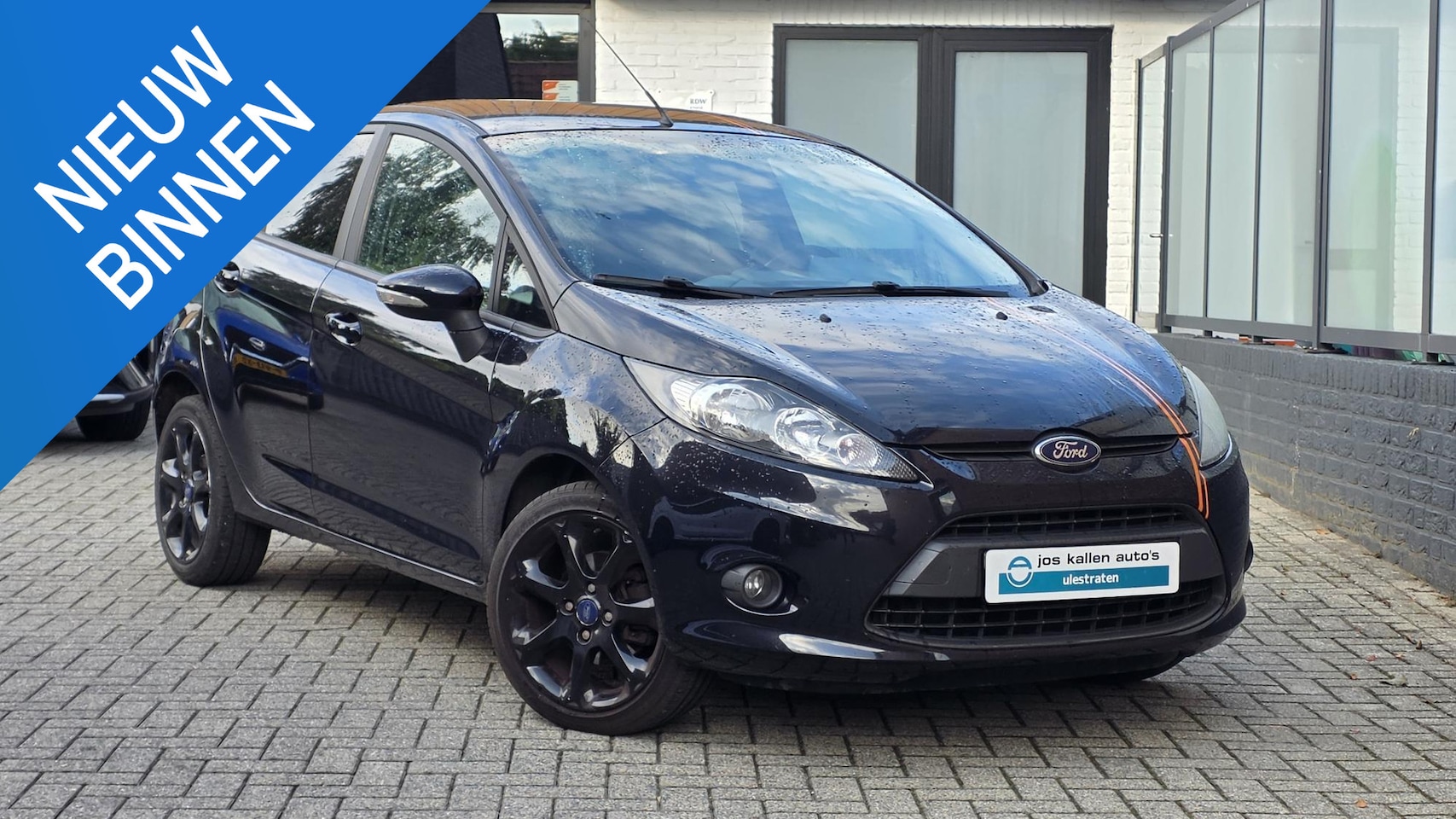 Ford Fiesta - 1.25 Trend 82pk Black Edition Airco, Winterpack, 5drs, 16" Lichtmetaal - AutoWereld.nl