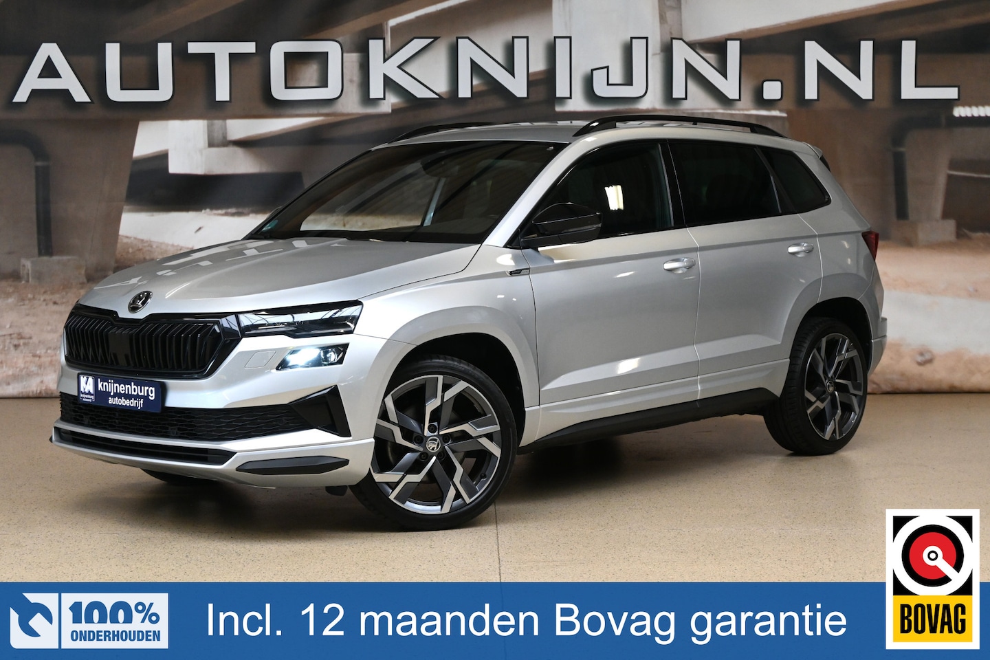 Skoda Karoq - 1.5 TSI ACT Sportline Business | Matrix | Camera | Winterpakket | Clima 100% (Dealer) onde - AutoWereld.nl