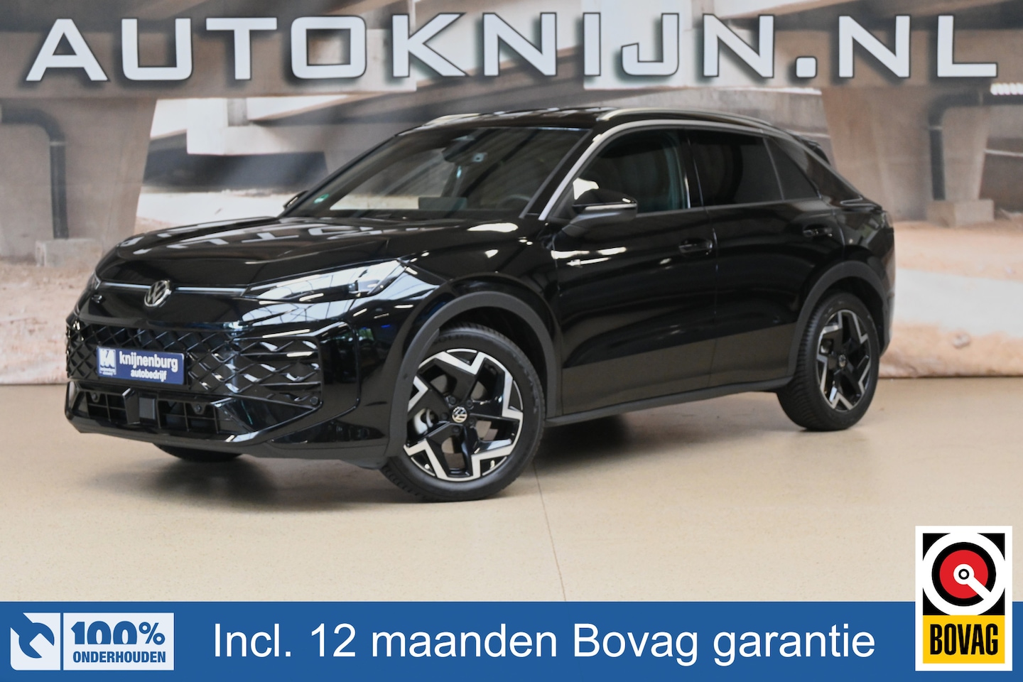 Volkswagen T-Roc - 1.5 eTSI R-Line LED | Keyless | Navi | AWB 100% (Dealer) onderhouden label - AutoWereld.nl