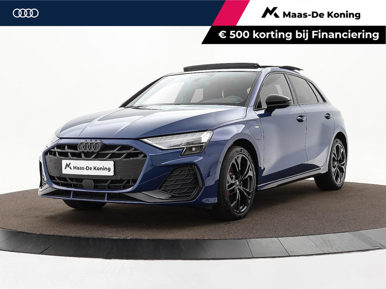 Audi A3 Sportback - 45 TFSIe 272pk S-Tronic S edition Competition · Panoramadak · Camera · Lederen Bekleding · - AutoWereld.nl
