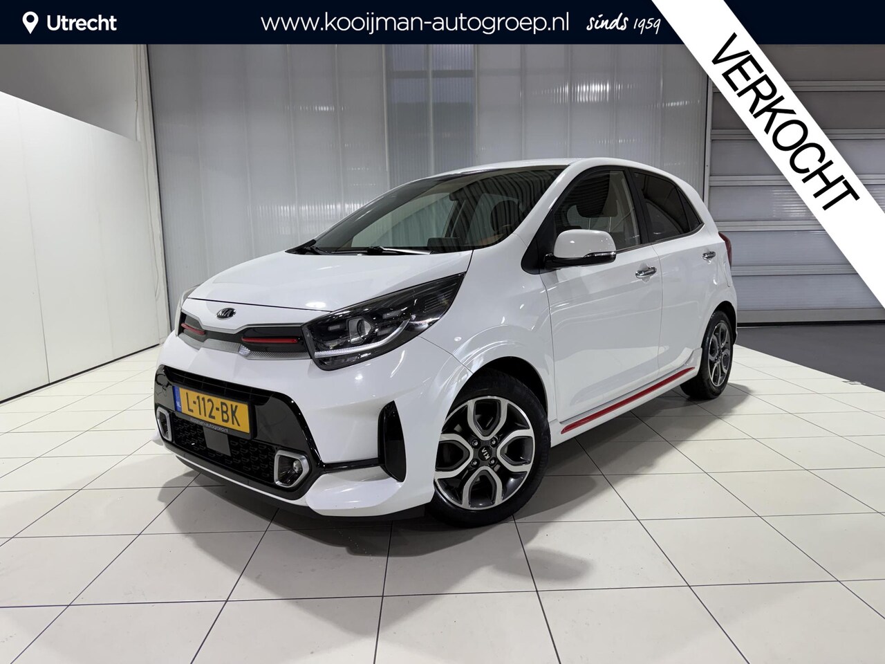 Kia Picanto - 1.0 DPi GT-Line Apple Carplay/Android Auto, Navigatie, Camera, cruise control. - AutoWereld.nl