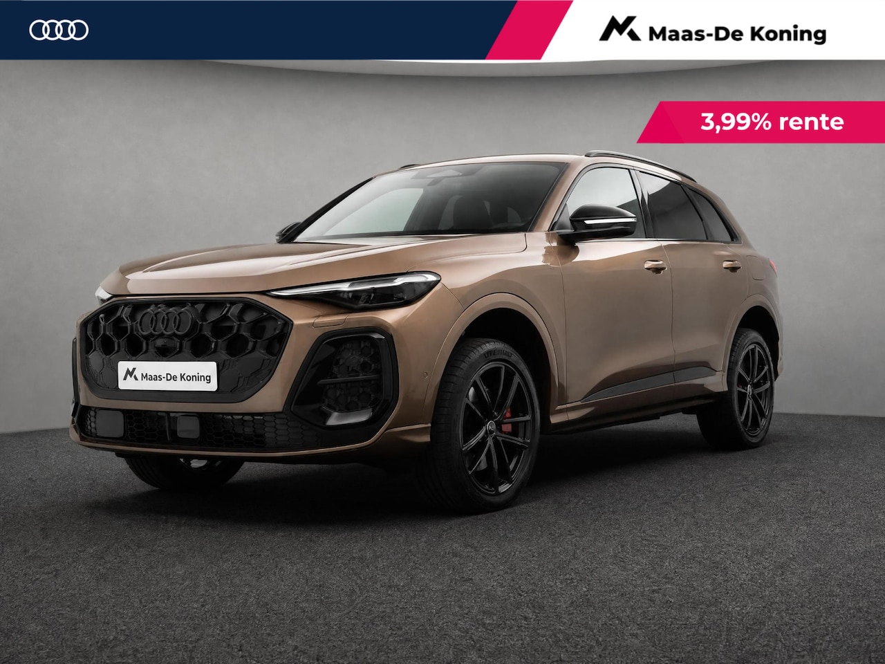 Audi Q5 - e-hybrid quattro S edition Competition 367 PK · Tech pro · 20" LM Velgen · Glazen panorama - AutoWereld.nl