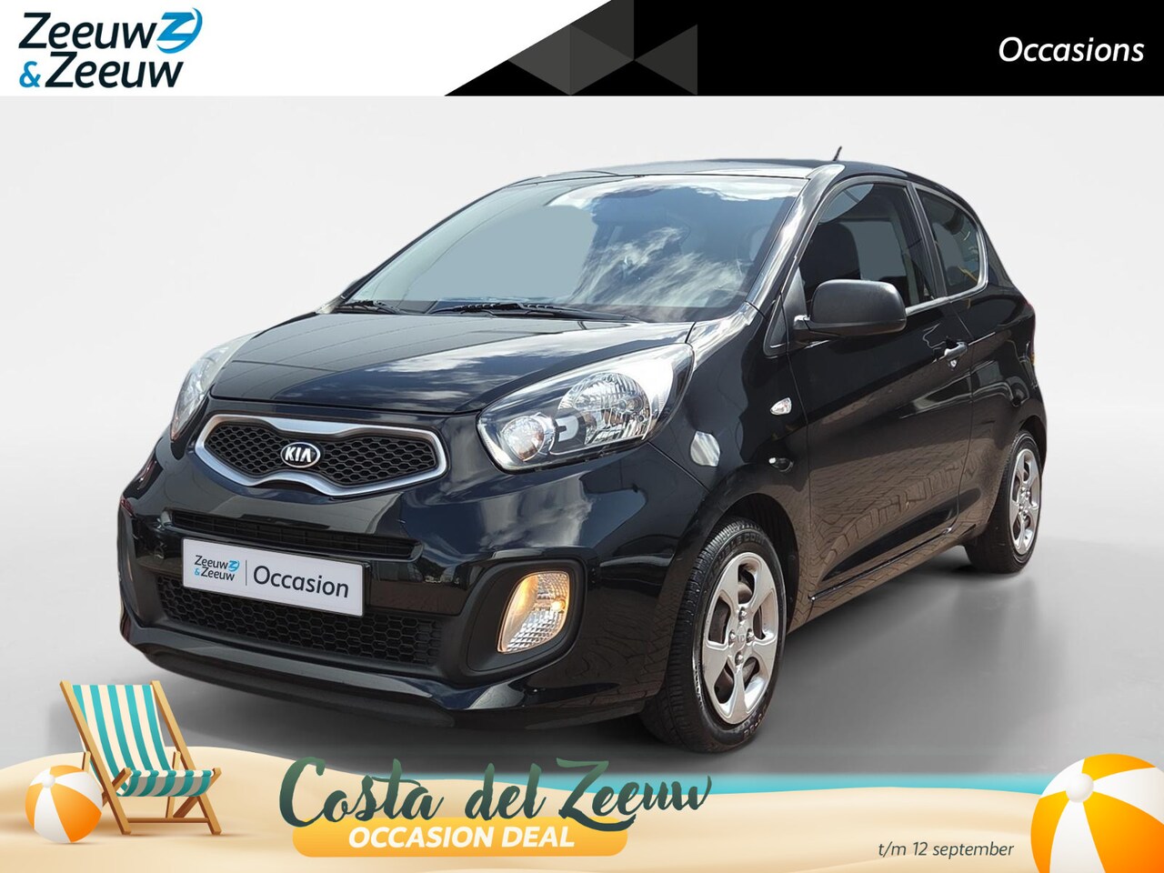 Kia Picanto - 1.0 CVVT ComfortLine | Unique KM | Achteruit Sensoren | 12 Maanden Bovag Garantie | - AutoWereld.nl