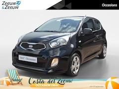 Kia Picanto - 1.0 CVVT ComfortLine | Unieke kilometerstand NAP | Parkeersensoren | 100% onderhouden | 12